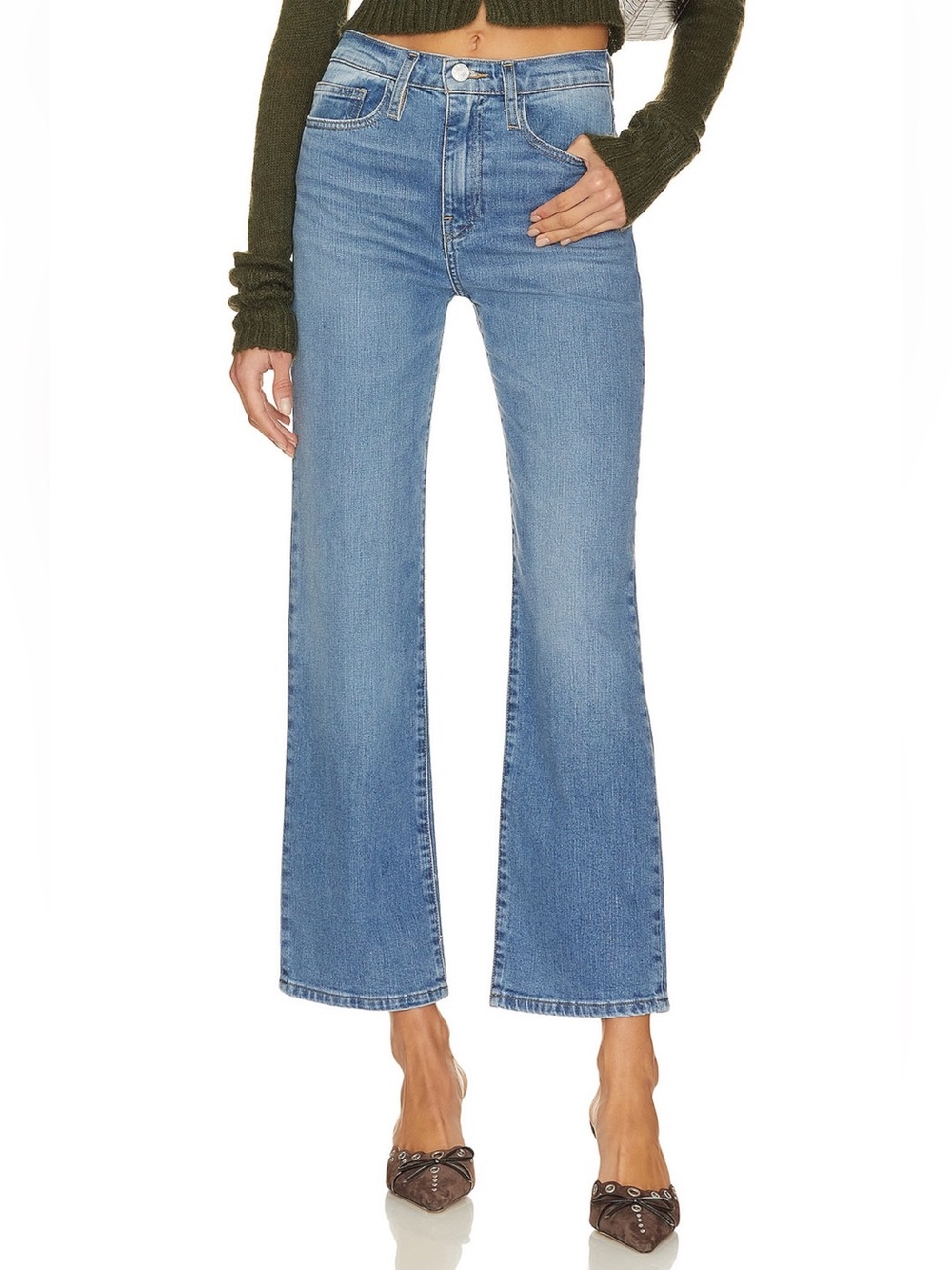 Frame Le Jane Ankle Jeans in Deepwater Size 26 - Picture 13 of 13